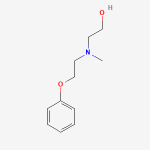 molecular formula C11H17NO2 B2867964 2-(Methyl(2-phenoxyethyl)amino)ethanol CAS No. 113824-76-3