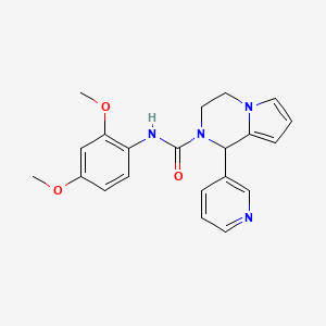 N-(2,4-dimethoxyphenyl)-1-(pyridin-3-yl)-3,4-dihydropyrrolo[1,2-a]pyrazine-2(1H)-carboxamide