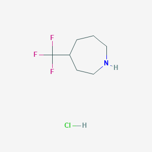 4-(Trifluoromethyl)azepane;hydrochloride