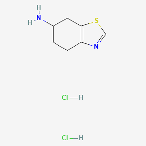4,5,6,7-Tetrahydro-1,3-benzothiazol-6-amine dihydrochloride