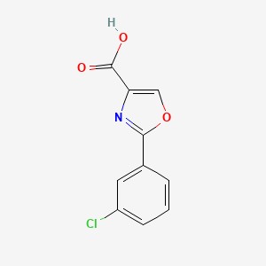 2-(3-Chlorophenyl)-1,3-oxazole-4-carboxylic acid