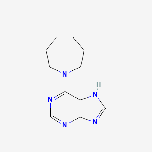 6-(azepan-1-yl)-9H-purine