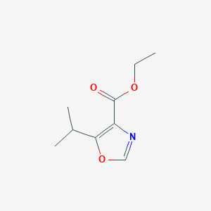 Ethyl 5-isopropyloxazole-4-carboxylate