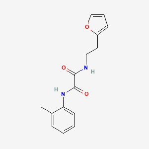 N1-(2-(furan-2-yl)ethyl)-N2-(o-tolyl)oxalamide