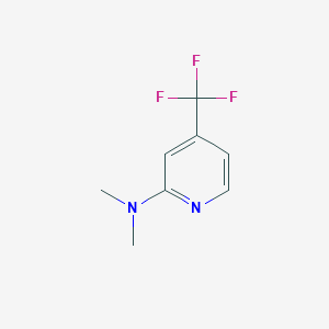 2-Pyridinamine, N,N-dimethyl-4-(trifluoromethyl)-