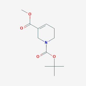 1-Tert-butyl 3-methyl 1,2,5,6-tetrahydropyridine-1,3-dicarboxylate