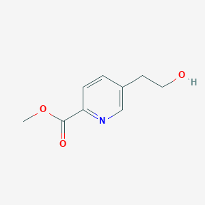 molecular formula C9H11NO3 B2868184 Methyl 5-(2-hydroxyethyl)pyridine-2-carboxylate CAS No. 1000506-17-1