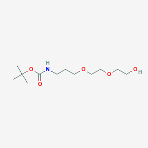 tert-butyl N-{3-[2-(2-hydroxyethoxy)ethoxy]propyl}carbamate