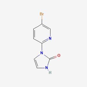 3-(5-bromopyridin-2-yl)-1H-imidazol-2-one
