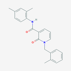 N-(2,4-dimethylphenyl)-1-(2-methylbenzyl)-2-oxo-1,2-dihydropyridine-3-carboxamide