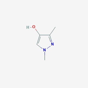 molecular formula C5H8N2O B2868499 1,3-二甲基-1H-吡唑-4-醇 CAS No. 85985-66-6