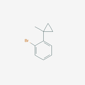 molecular formula C10H11Br B2868561 1-溴-2-(1-甲基环丙基)苯 CAS No. 1211594-34-1