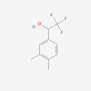 molecular formula C10H11F3O B2868608 1-(3,4-Dimethylphenyl)-2,2,2-trifluoroethan-1-ol CAS No. 220675-92-3