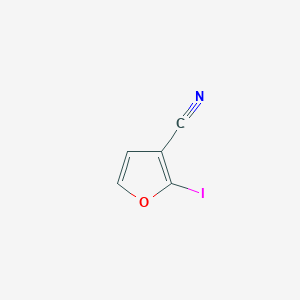 B2868697 2-Iodo-3-furancarbonitrile CAS No. 1823186-90-8