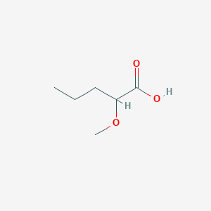 molecular formula C6H12O3 B2868719 2-Methoxypentanoic acid CAS No. 54623-61-9; 66018-26-6