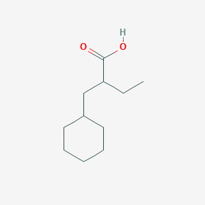 molecular formula C11H20O2 B2868762 2-(环己基甲基)丁酸 CAS No. 110604-57-4