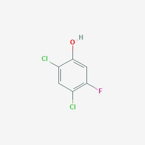 molecular formula C6H3Cl2FO B2868876 2,4-Dichloro-5-fluoro-phenol CAS No. 2995-05-3
