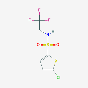 5-Chloro-N-(2,2,2-trifluoroethyl)thiophene-2-sulfonamide