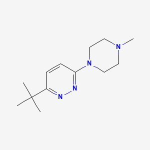 3-Tert-butyl-6-(4-methylpiperazin-1-yl)pyridazine