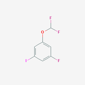1-(Difluoromethoxy)-3-fluoro-5-iodobenzene