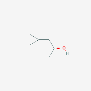molecular formula C6H12O B2869129 (2R)-1-环丙基丙烷-2-醇 CAS No. 1432620-08-0