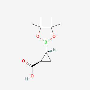 trans-2-Hydroxycarbonyl-1-boronic acid pinacol ester