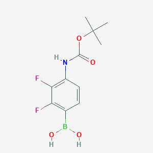 (4-BOC-Amino)-2,3-difluorophenylboronic acid