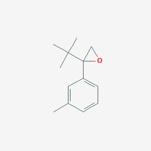 2-Tert-butyl-2-(3-methylphenyl)oxirane