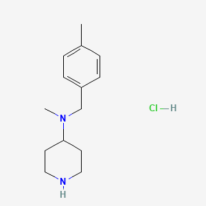 N-Methyl-N-(4-methylbenzyl)piperidin-4-amine hydrochloride