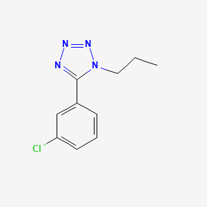 5-(3-chlorophenyl)-1-propyl-1H-1,2,3,4-tetraazole