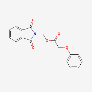 (1,3-Dioxoisoindolin-2-yl)methyl 2-phenoxyacetate