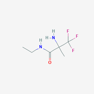 2-amino-N-ethyl-3,3,3-trifluoro-2-methylpropanamide