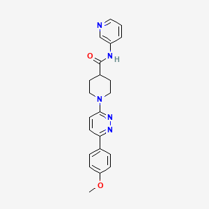 1-(6-(4-methoxyphenyl)pyridazin-3-yl)-N-(pyridin-3-yl)piperidine-4-carboxamide