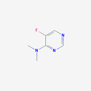 5-fluoro-N,N-dimethylpyrimidin-4-amine