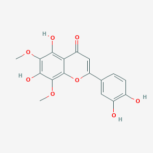 molecular formula C17H14O8 B2869475 5,7,3',4'-Tetrahydroxy-6,8-dimethoxyflavone CAS No. 57093-50-2