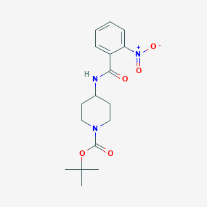 tert-Butyl 4-(2-nitrobenzamido)piperidine-1-carboxylate