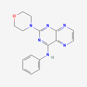 (2-Morpholin-4-ylpteridin-4-yl)phenylamine