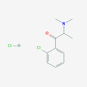 1-(2-Chlorophenyl)-2-(dimethylamino)-1-propanone,monohydrochloride