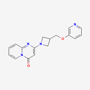 2-[3-(Pyridin-3-yloxymethyl)azetidin-1-yl]pyrido[1,2-a]pyrimidin-4-one