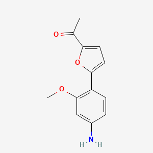 1-(5-(4-Amino-2-methoxyphenyl)furan-2-yl)ethanone