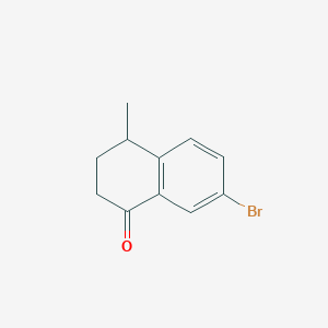 7-Bromo-4-methyl-1,2,3,4-tetrahydronaphthalen-1-one