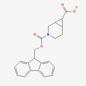 3-(9H-Fluoren-9-ylmethoxycarbonyl)-3-azabicyclo[4.1.0]heptane-7-carboxylic acid