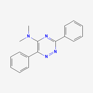 N,N-dimethyl-3,6-diphenyl-1,2,4-triazin-5-amine