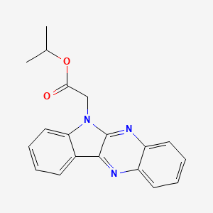 isopropyl 6H-indolo[2,3-b]quinoxalin-6-ylacetate