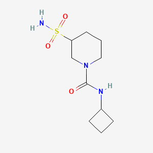 N-cyclobutyl-3-sulfamoylpiperidine-1-carboxamide