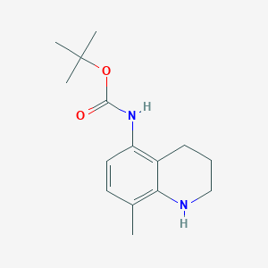 Tert-butyl N-(8-methyl-1,2,3,4-tetrahydroquinolin-5-YL)carbamate
