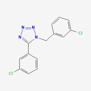 1-(3-Chlorobenzyl)-5-(3-chlorophenyl)-1H-1,2,3,4-tetrazole