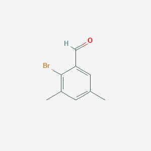 molecular formula C9H9BrO B2869966 2-Bromo-3,5-dimethylbenzaldehyde CAS No. 1000990-16-8