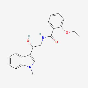 2-ethoxy-N-(2-hydroxy-2-(1-methyl-1H-indol-3-yl)ethyl)benzamide