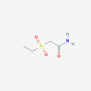 molecular formula C4H9NO3S B2870107 2-Ethylsulfonylacetamide CAS No. 10152-03-1